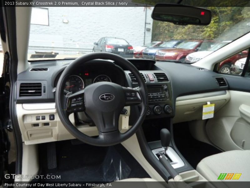 Ivory Interior - 2013 XV Crosstrek 2.0 Premium 