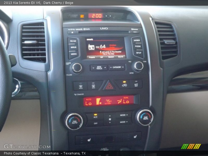 Dark Cherry / Beige 2013 Kia Sorento EX V6