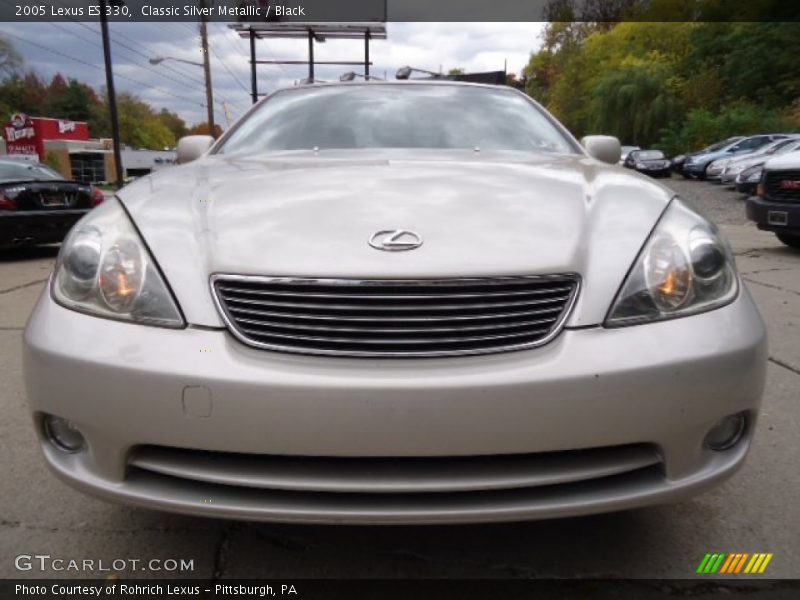 Classic Silver Metallic / Black 2005 Lexus ES 330