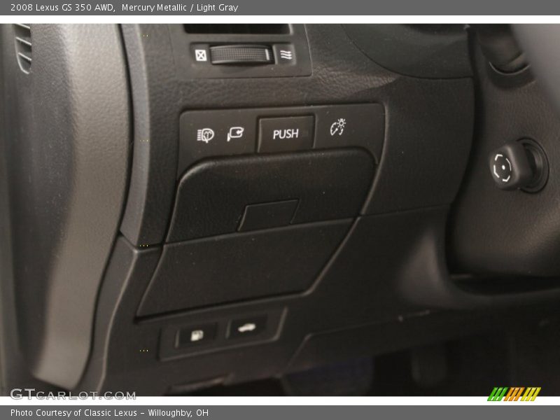 Mercury Metallic / Light Gray 2008 Lexus GS 350 AWD