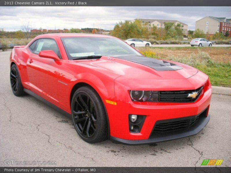 Front 3/4 View of 2013 Camaro ZL1