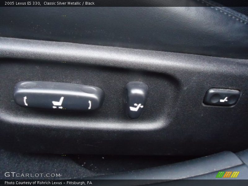 Classic Silver Metallic / Black 2005 Lexus ES 330