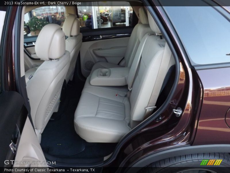 Dark Cherry / Beige 2013 Kia Sorento EX V6