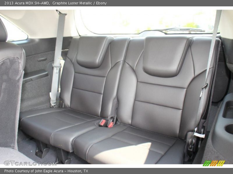 Rear Seat of 2013 MDX SH-AWD