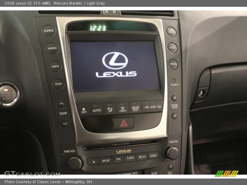 Mercury Metallic / Light Gray 2008 Lexus GS 350 AWD