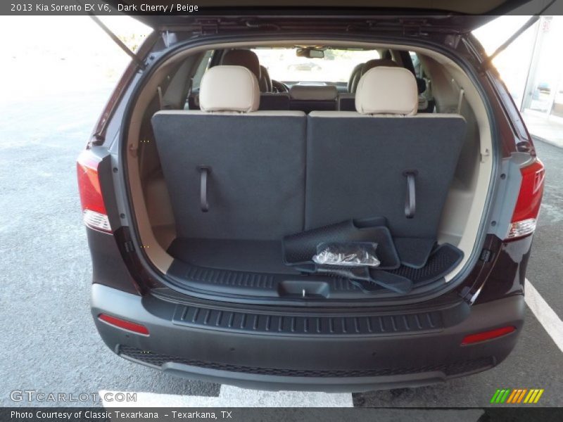 Dark Cherry / Beige 2013 Kia Sorento EX V6