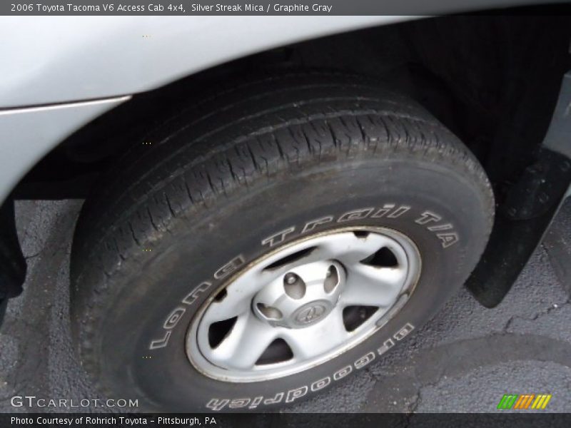 Silver Streak Mica / Graphite Gray 2006 Toyota Tacoma V6 Access Cab 4x4