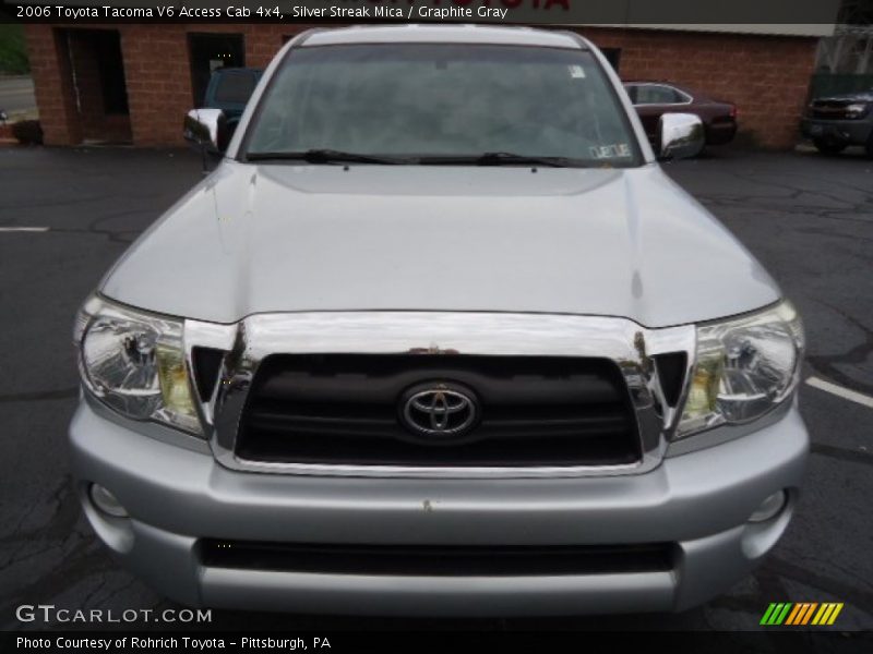 Silver Streak Mica / Graphite Gray 2006 Toyota Tacoma V6 Access Cab 4x4