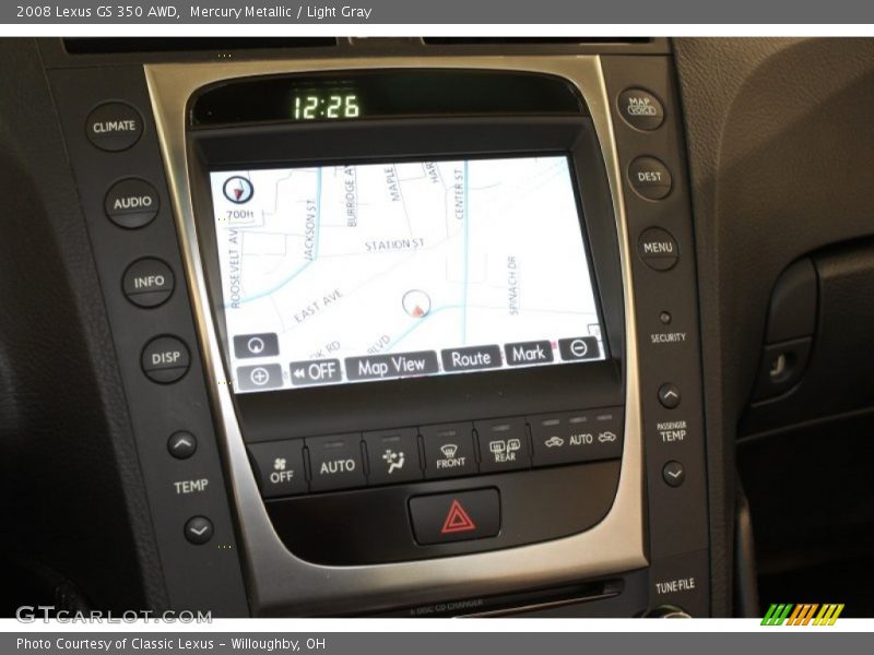 Mercury Metallic / Light Gray 2008 Lexus GS 350 AWD