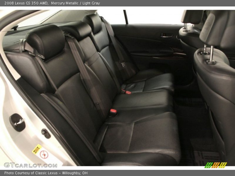 Mercury Metallic / Light Gray 2008 Lexus GS 350 AWD