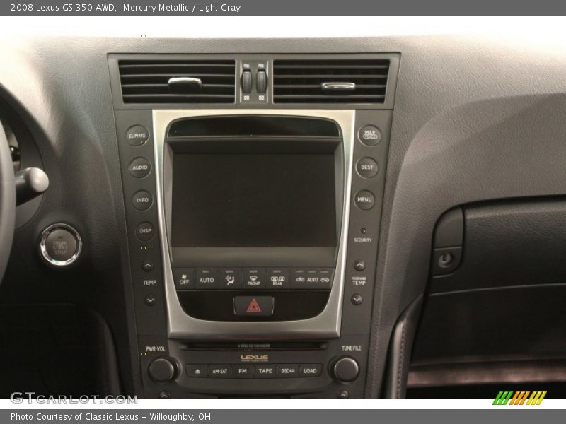 Mercury Metallic / Light Gray 2008 Lexus GS 350 AWD