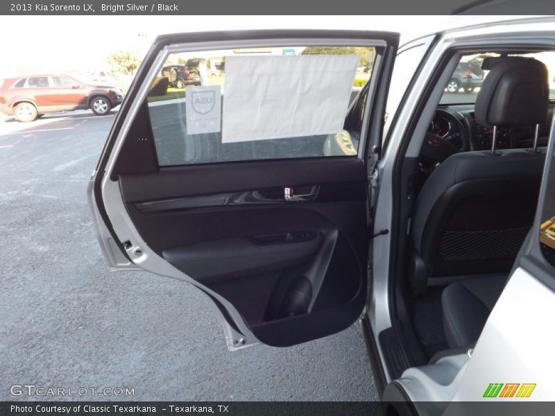 Bright Silver / Black 2013 Kia Sorento LX