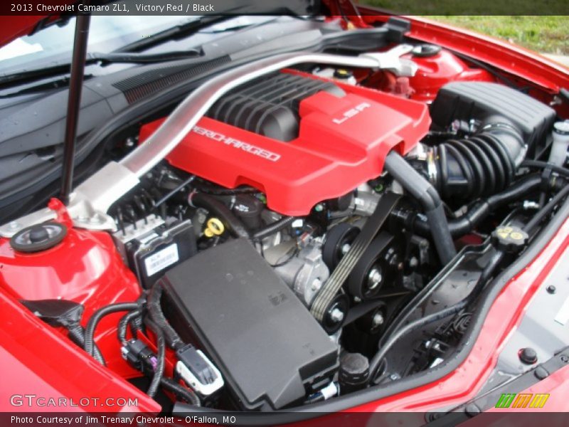 2013 Camaro ZL1 Engine - 6.2 Liter Eaton Supercharged OHV 16-Valve LSA V8