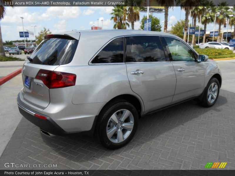 Palladium Metallic / Graystone 2013 Acura MDX SH-AWD Technology