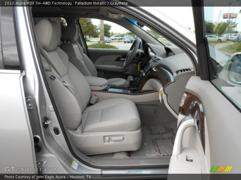 Palladium Metallic / Graystone 2013 Acura MDX SH-AWD Technology