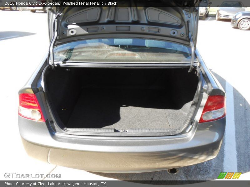 Polished Metal Metallic / Black 2010 Honda Civic LX-S Sedan