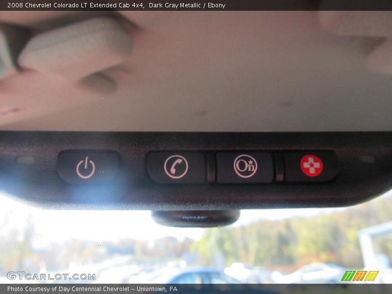 Dark Gray Metallic / Ebony 2008 Chevrolet Colorado LT Extended Cab 4x4