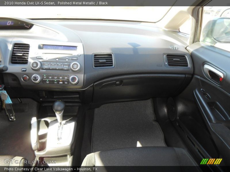 Polished Metal Metallic / Black 2010 Honda Civic LX-S Sedan