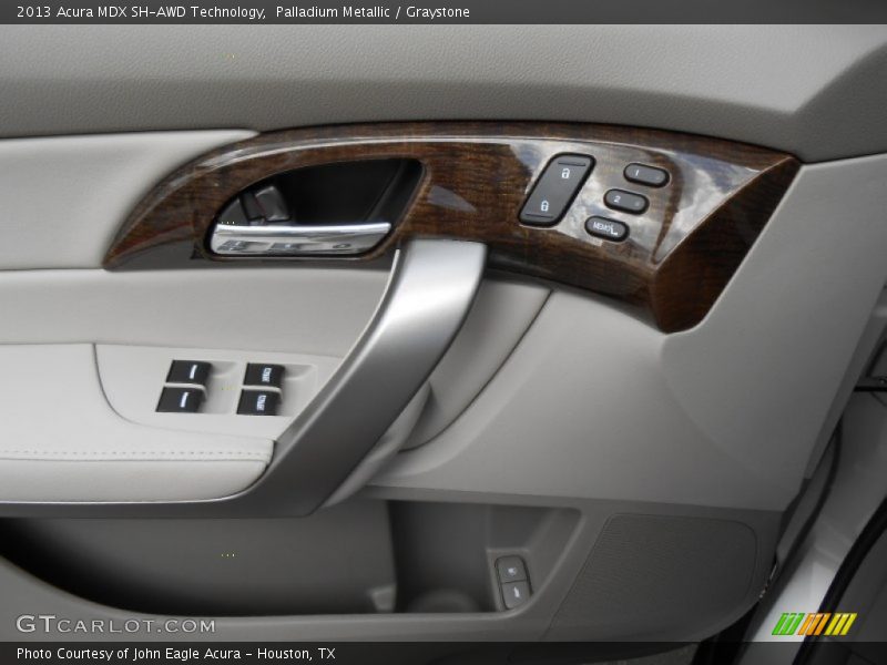 Palladium Metallic / Graystone 2013 Acura MDX SH-AWD Technology