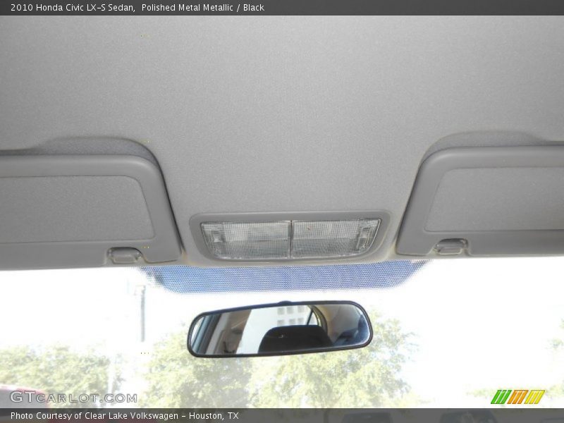 Polished Metal Metallic / Black 2010 Honda Civic LX-S Sedan