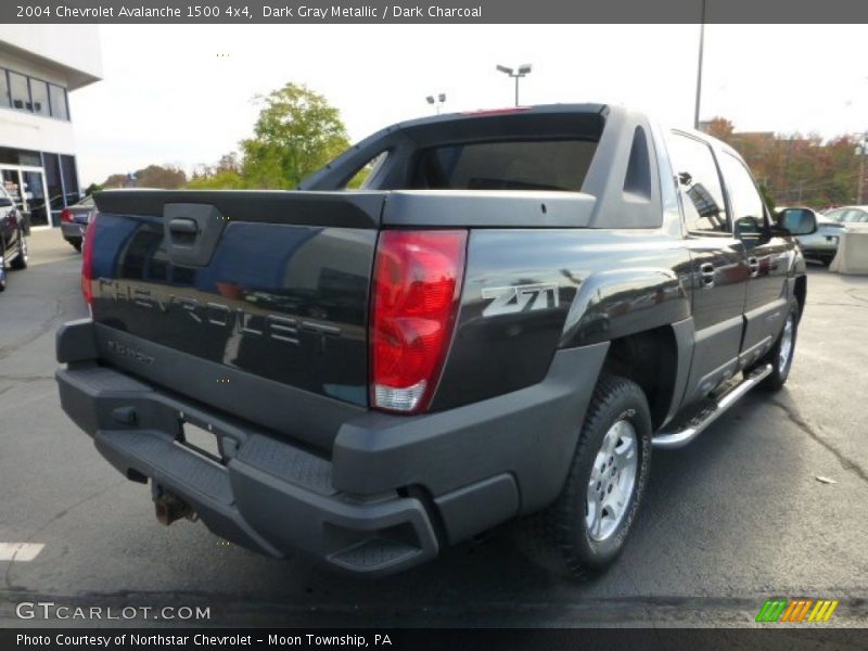 Dark Gray Metallic / Dark Charcoal 2004 Chevrolet Avalanche 1500 4x4