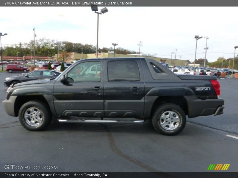 Dark Gray Metallic / Dark Charcoal 2004 Chevrolet Avalanche 1500 4x4