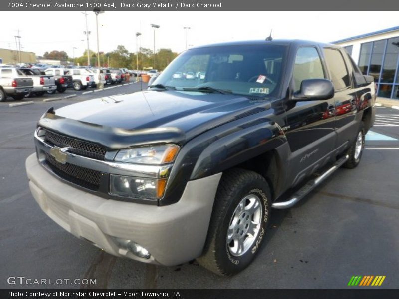 Dark Gray Metallic / Dark Charcoal 2004 Chevrolet Avalanche 1500 4x4