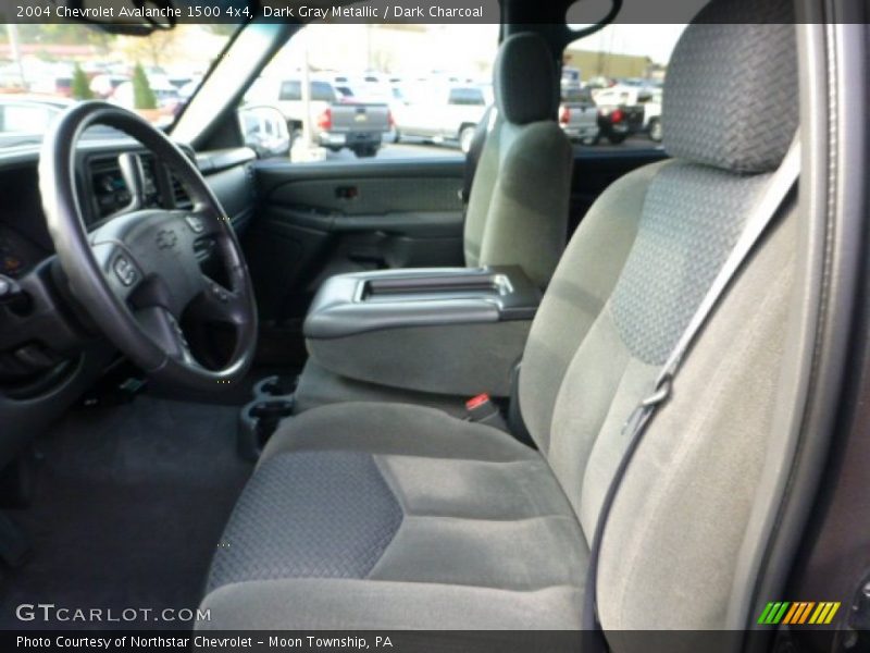 Dark Gray Metallic / Dark Charcoal 2004 Chevrolet Avalanche 1500 4x4