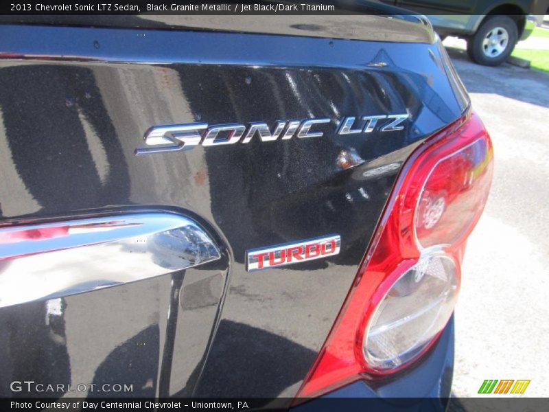 Black Granite Metallic / Jet Black/Dark Titanium 2013 Chevrolet Sonic LTZ Sedan