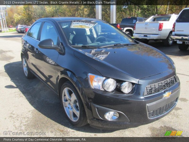 Front 3/4 View of 2013 Sonic LTZ Sedan