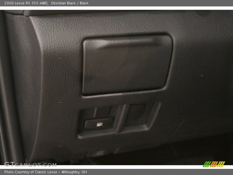 Obsidian Black / Black 2009 Lexus RX 350 AWD
