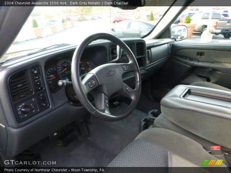 Dark Gray Metallic / Dark Charcoal 2004 Chevrolet Avalanche 1500 4x4