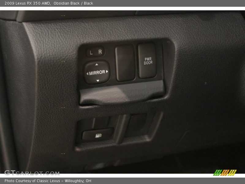 Obsidian Black / Black 2009 Lexus RX 350 AWD