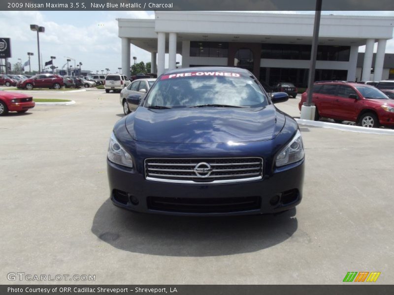 Navy Blue Metallic / Charcoal 2009 Nissan Maxima 3.5 S