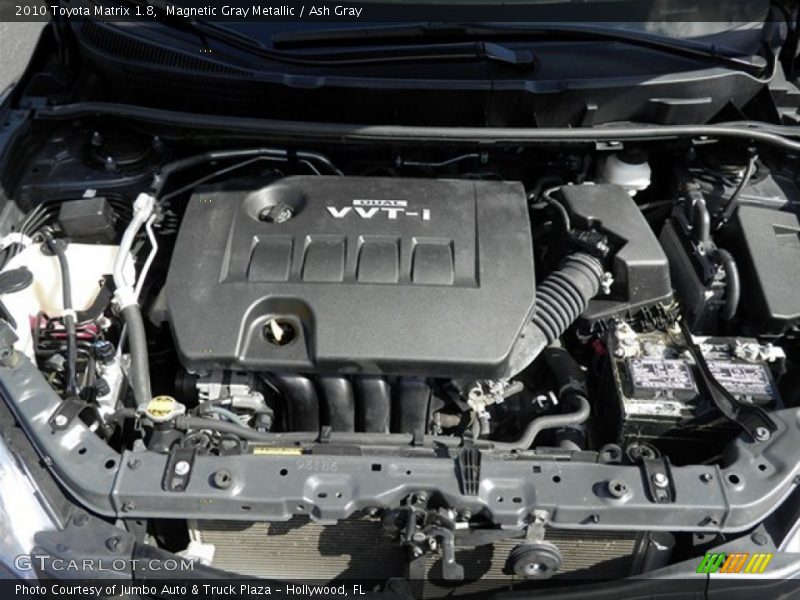 Magnetic Gray Metallic / Ash Gray 2010 Toyota Matrix 1.8