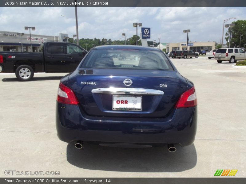 Navy Blue Metallic / Charcoal 2009 Nissan Maxima 3.5 S