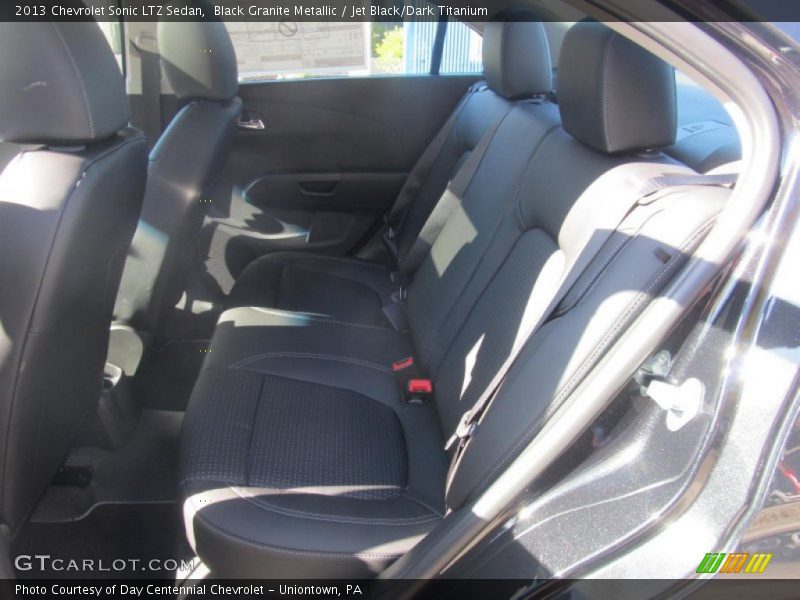 Black Granite Metallic / Jet Black/Dark Titanium 2013 Chevrolet Sonic LTZ Sedan