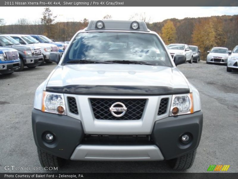 Silver Lightning / Pro 4X Gray/Steel 2011 Nissan Xterra Pro-4X 4x4