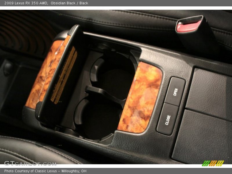 Obsidian Black / Black 2009 Lexus RX 350 AWD