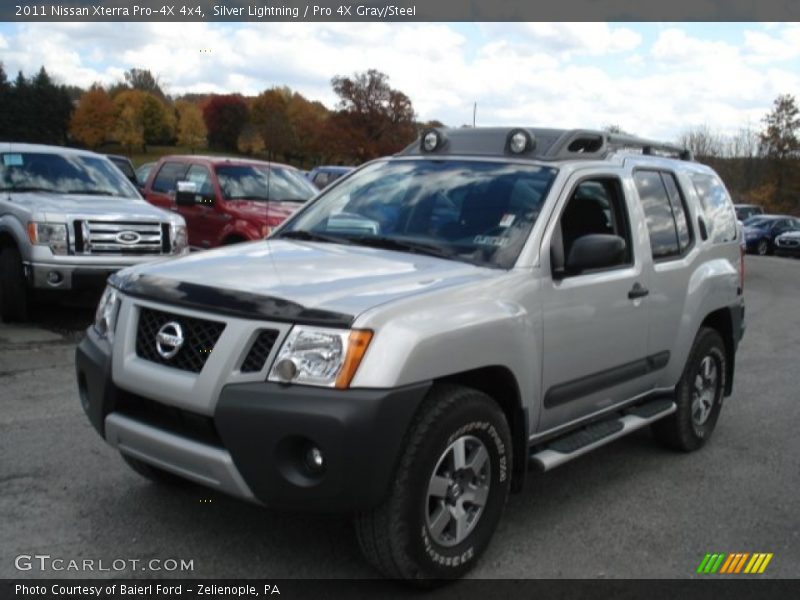 Silver Lightning / Pro 4X Gray/Steel 2011 Nissan Xterra Pro-4X 4x4