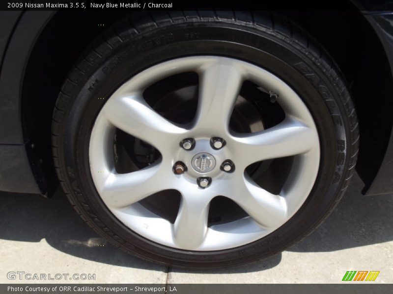 Navy Blue Metallic / Charcoal 2009 Nissan Maxima 3.5 S