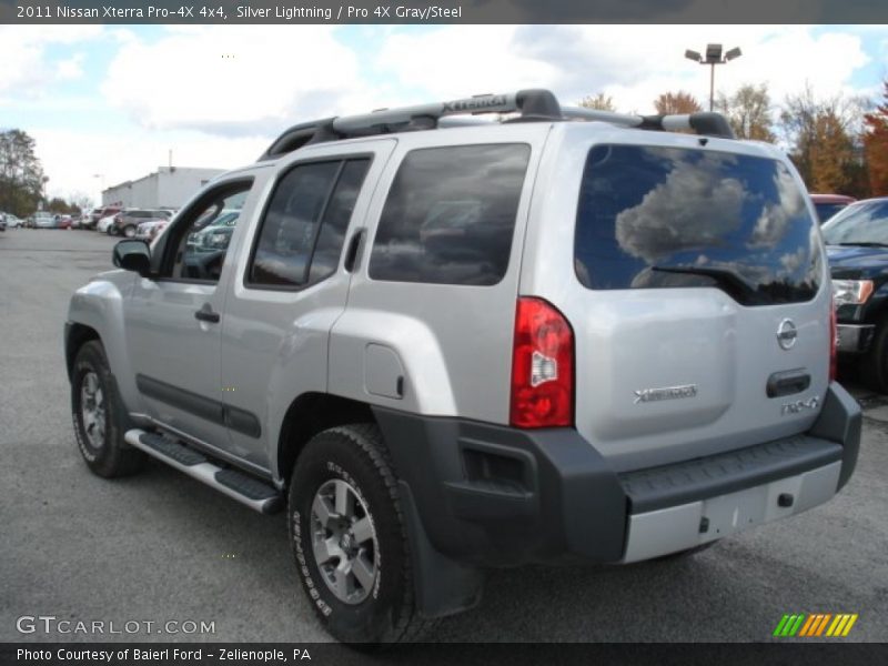 Silver Lightning / Pro 4X Gray/Steel 2011 Nissan Xterra Pro-4X 4x4