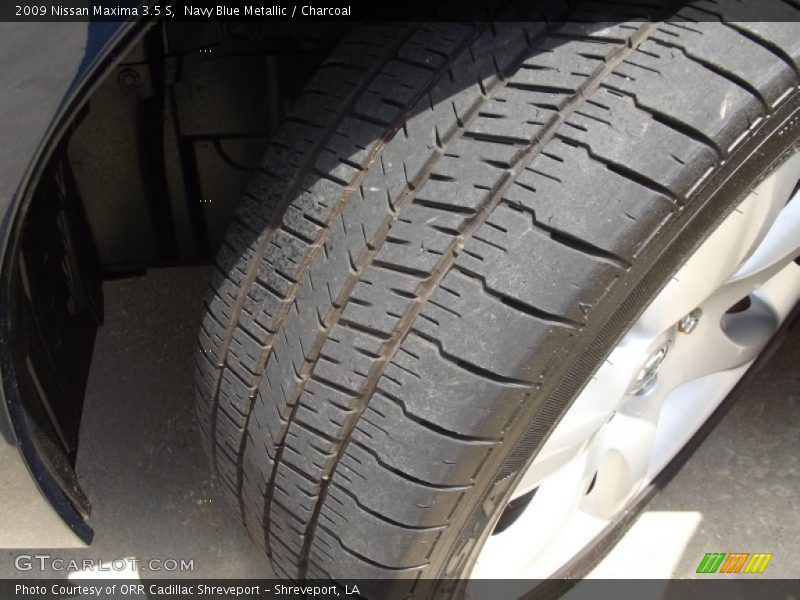 Navy Blue Metallic / Charcoal 2009 Nissan Maxima 3.5 S
