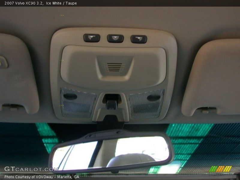 Ice White / Taupe 2007 Volvo XC90 3.2