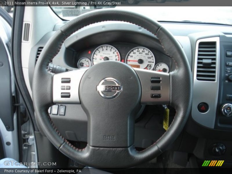 Silver Lightning / Pro 4X Gray/Steel 2011 Nissan Xterra Pro-4X 4x4