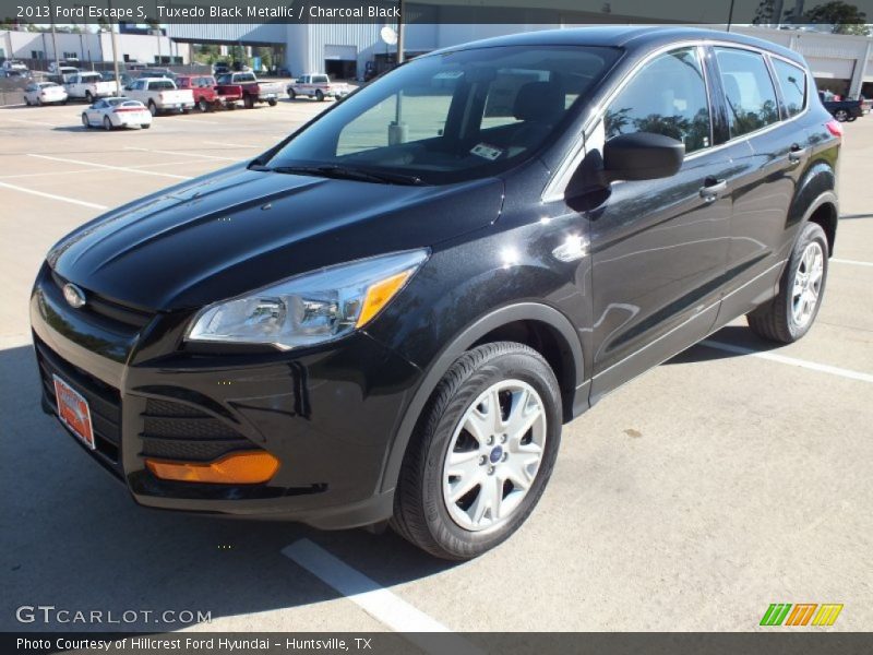 Tuxedo Black Metallic / Charcoal Black 2013 Ford Escape S
