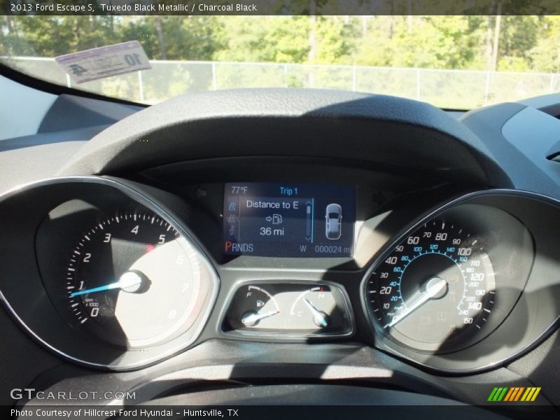 Tuxedo Black Metallic / Charcoal Black 2013 Ford Escape S