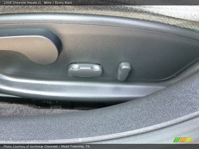 White / Ebony Black 2006 Chevrolet Impala LS