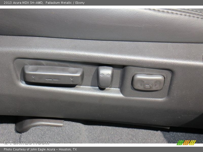 Palladium Metallic / Ebony 2013 Acura MDX SH-AWD