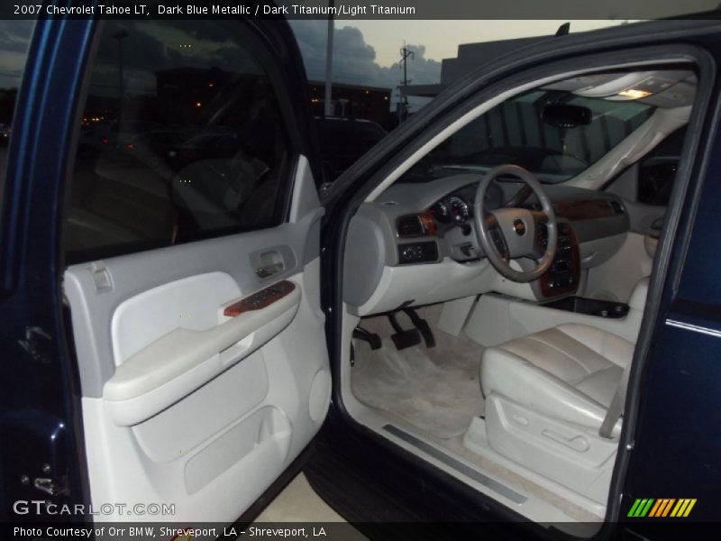 Dark Blue Metallic / Dark Titanium/Light Titanium 2007 Chevrolet Tahoe LT
